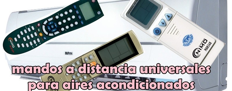 Mandos a distancia universales para aire acondicionado en ELECO-G